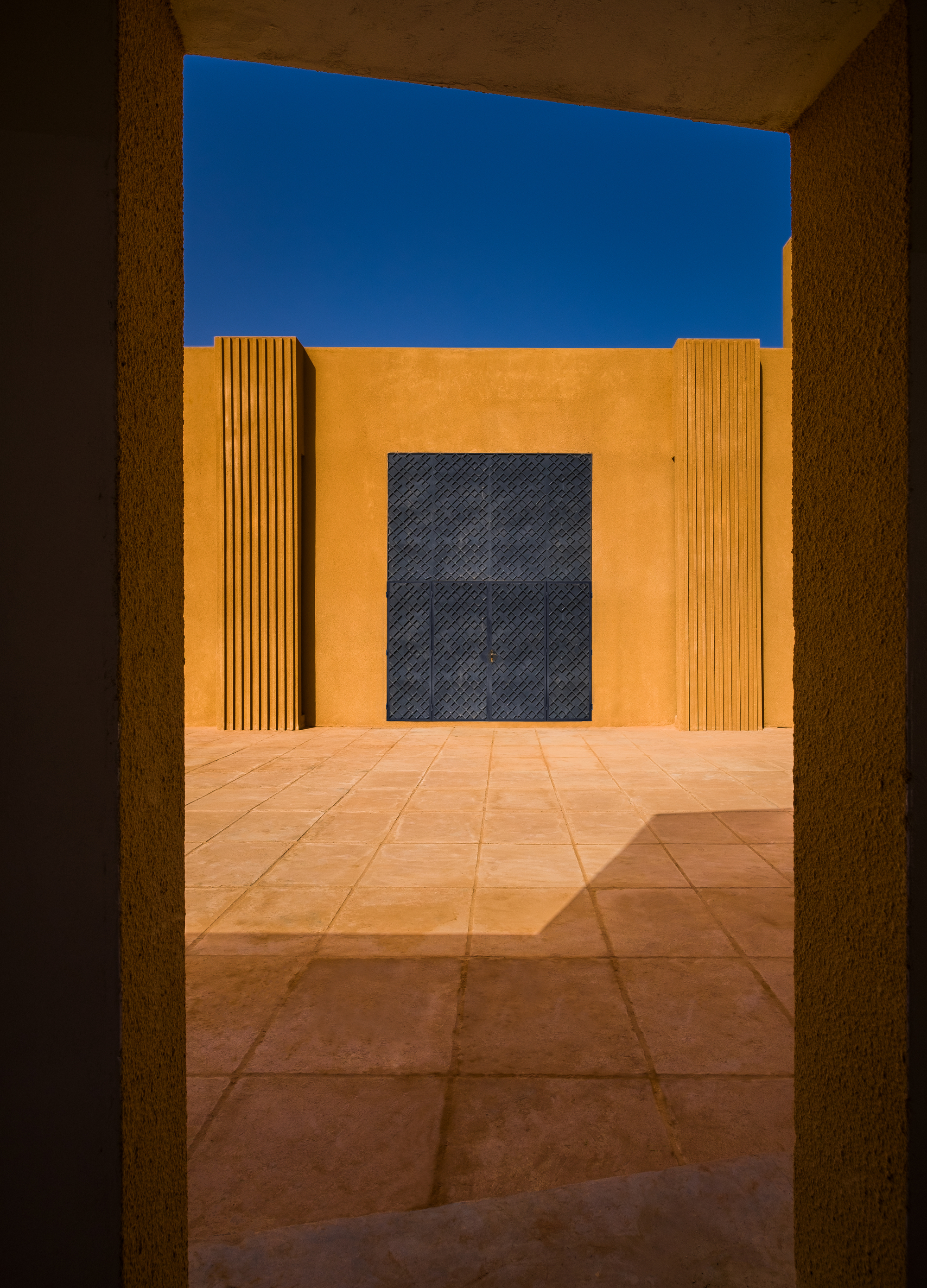 Dandaji framed doorway